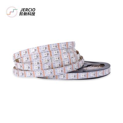 China Warehouse JERCIO SK6815/WS2815/GS8208/XT1512S IC DC12V Integrated Programmable Continuous Breakpoint Transfer RGB LED Flexible Strip for sale