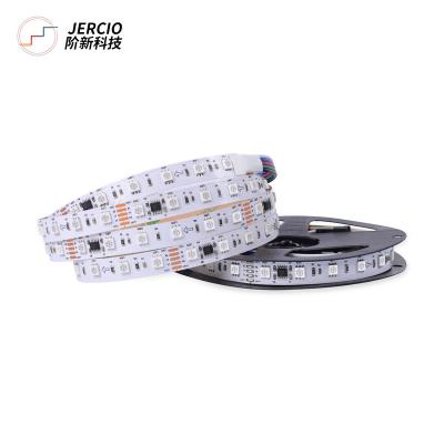 China Warehouse DMX512 IC SMD5050 RGB RGBW 30/60 leds/m LED Flexible Programmable Digital Strip Light for sale