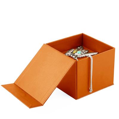 China Full Handmade Free Design Magnetic Folded Case Storage Luxury Gift Box For Women Cosmetics for sale