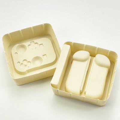 China Wholesale consumer electronics cornstarch plastic tray for tws earbuds 2022 for sale