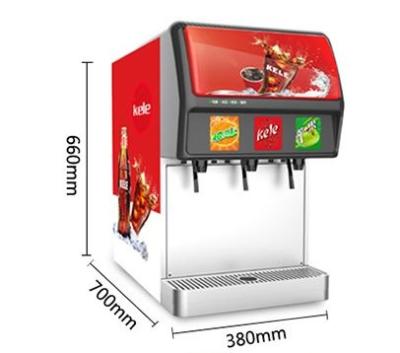 China 304 Stainless Steel Caustic Soda Machine Soda Machine Dispenser Soda Fountain Machine for sale