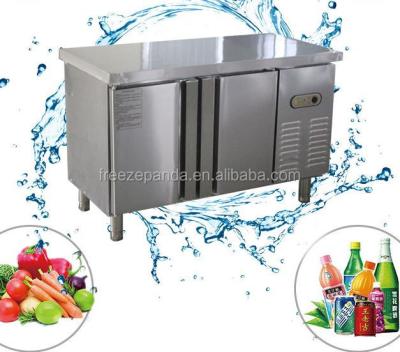 China High quality Double-temperature smart counter coffee prep table refrigerated work table refrigerator with refrigerator compact refrigerator for sale