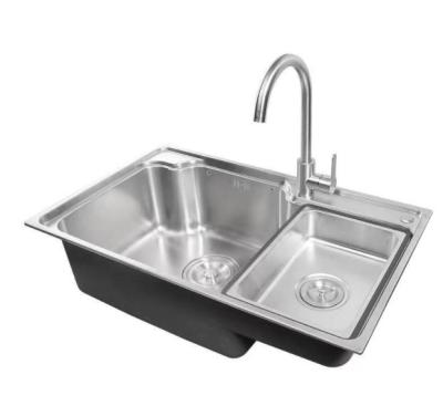 China With Faucet 3 Compartment Stainless Steel Kitchen Sink Sinks for sale