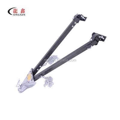 China USA Version 3500 Pounds Adjustable Bumper Mount Tow Bar With Safety Chain Capacity 2