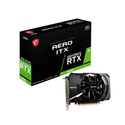 China NEW Desktop GeForce RTX 3050 AERO ITX 8G OC Graphics Card for sale