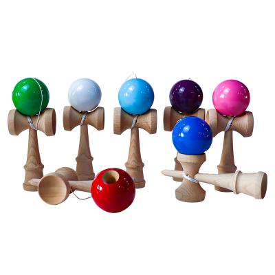 China Gifts C09001 Sticky Paint Skill Premium Toy Other Main Toys Kendama Beech Wood With Standard Size for sale