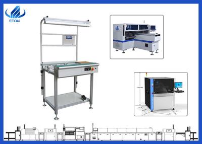 中国 Dual-track and segment conveyor(with detection) LED SMT pcb Conveyor 1.2 Meters conveyor 販売のため