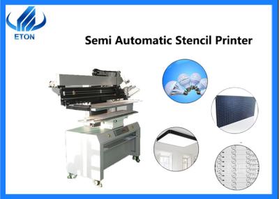 China Stable performance PCB printer smt machine 1250*320mm plate area semi automatic solder paste machine for sale