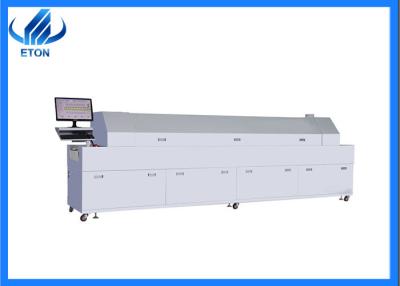 China Hoge-precisie temperatuurregeling SMT reflow oven gepatenteerd luchtbeheersysteem Te koop