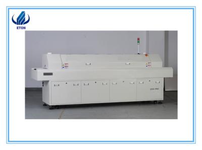 China Forno da solda de Reflow de SMT, 6 máquina sem chumbo do Reflow das zonas SMD para a linha do PWB do diodo emissor de luz à venda