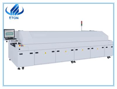 China De controle de computador completo das zonas do forno X do Reflow de ET-R8 SMT série 8 com tecnologia de processamento de SMT à venda