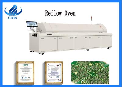 China Horno R6 del flujo del PWB de la máquina LED del montaje de SMT del horno el soldar de flujo de 6 zonas en venta