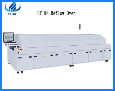 Κίνα Reflow Oven Temperature Controller 8 Zones Hot Air Reflow Soldering Oven R8 προς πώληση