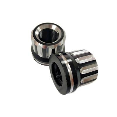 China High performance fasteners custom 7075aluminum/Ti 6ai-4v titanium lug nut for sale