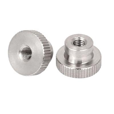 China M5 304 Stainless Steel Hand Tighten Knurled Thumb Nuts for sale