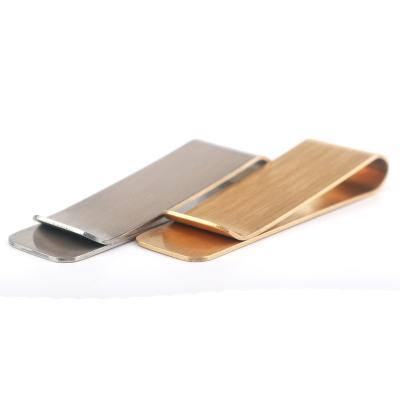 China Custom brass Metal money clip stainless steel bookmark clip for sale