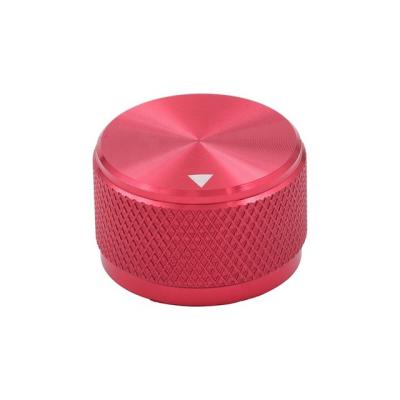 China potentiometer knob CNC Machined 25x15.5mm Aluminum HiFi Audio Volume Control Amplifier Knob for sale