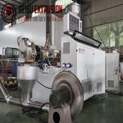 Chine SJSZ65/132 Twin-Extruder Plastic Granulator PVC WPC SPC Pelletizer Machine à vendre