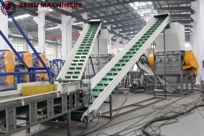 China PE Fles die Plastic Recyclingsmachine 100 verpletteren - 500KW-Macht het Stabiele Werken Te koop