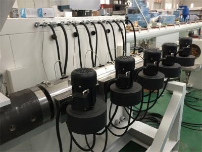 China Starke Energie HDPE Rohr-Produktionsmaschine 110mm - 315mm Antialtern zu verkaufen