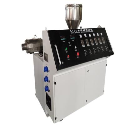 China Laboratory Plastic Straw 20kg/H Single Screw Extruder Machine for sale