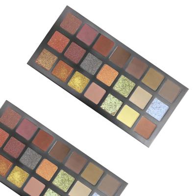 China Lasting sunscreen rich 21 color top-brand-quality pigment smoky eyes must have eyeshadow palette private label for sale