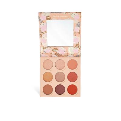 China Cruelty-free eyeshadow palette sombras de ojos 9 color top vegan mineral waterproof dye for sale