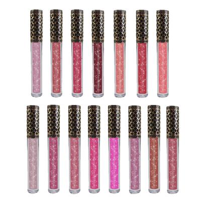 China Factory Wholesale Vegan Long Lasting Lip Glitter Sunscreen Private Label Cruelty Free Lip Gloss for sale