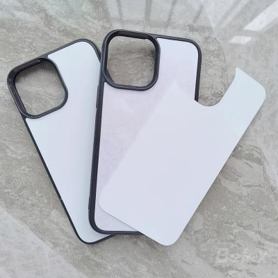 China Custom factory price shockproof 2D white sublimation cell phone case for iphone max 13pro for sale