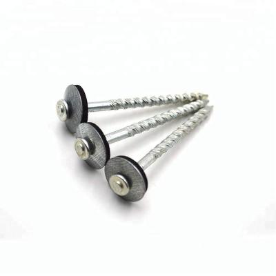 China Galvanized Roofing Nails With Washer Umbrella Roofing Nail  Roofing Nail zu verkaufen