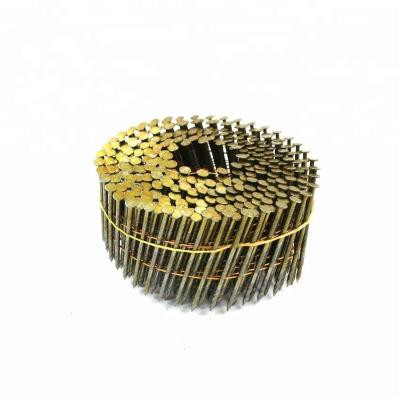 China Clavos para bobinar bandejas de 2.3x50mm screw shank coil nails for pallets à venda