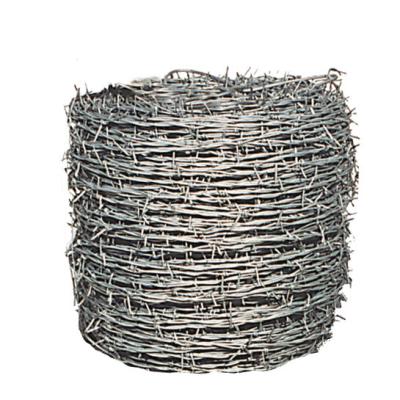 Chine Galvanized Barbed Wire Price With High Quality Galvanized Or PVC Coated, Galvanized/ à vendre