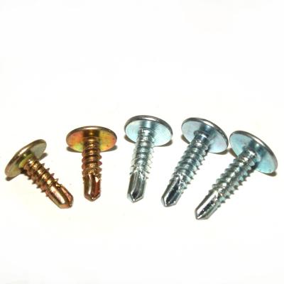 China 2022 Linyi factory high quality self drilling screws galvanized 8# truss head screws for metal zu verkaufen