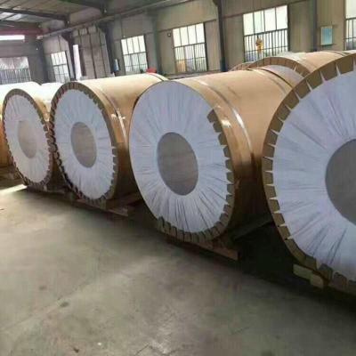 China Construction 0.35mm Aluminum Coil 5052 Color Coated Roll for sale