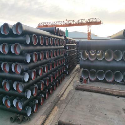 China ISO 2531class K9 K7 Large Size Ductile Iron Waste Water Pipe Price Ductile Iron Pipe 300mm for sale