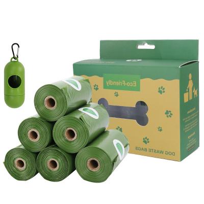 China 2022 Viable Wholesale Pet's Poop Bag With Biodegradable Dispenser for sale