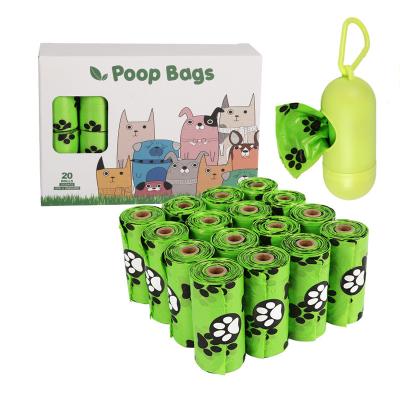 China New Dog Paw Viable Model PPI Degradable Pet Waste Bag, Dog Poop Bag Pet Supplies for sale