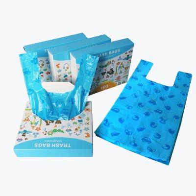 China Wholesale Viable Degradable Pet Poop Bag Factory Price, Biodegradable Vest Bag Dog Poop Bag Pet Supplies for sale