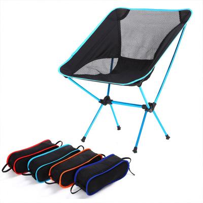 China Low price custom made Oxford contemporary hot sale blue/red orange/black steel camping chair for sale