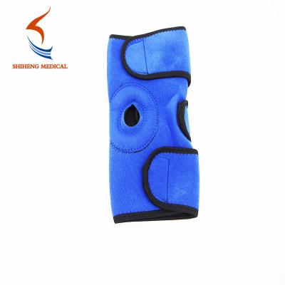 China New type hot selling free size blue composite cloth knee brace for sale