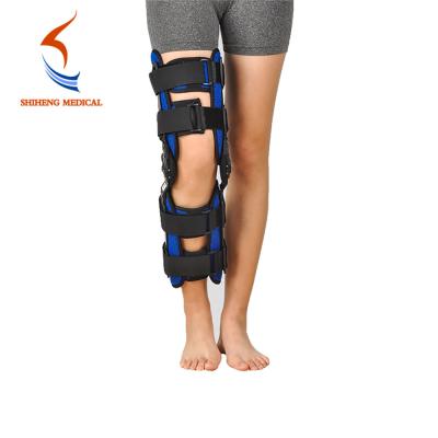 China High quality good design black adjustable knee orthopedic brace for sale