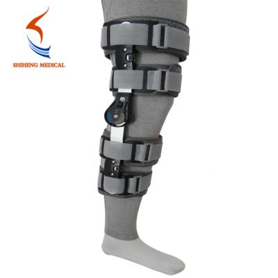 China Hot selling good design black adjustable knee orthopedic brace for sale