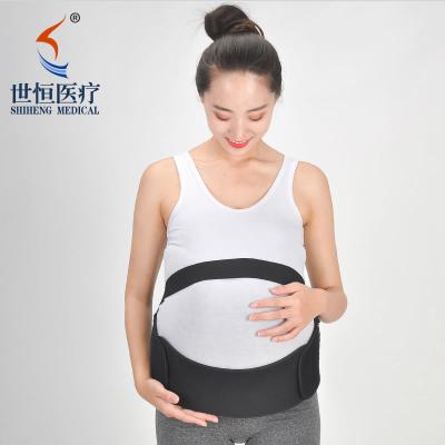 China S-XXL size pregnancy belt elastic breathable stomach belt in white/black/skin color for sale