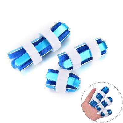 China Five shapes available finger support with foam S M L finger fracture splint for sale