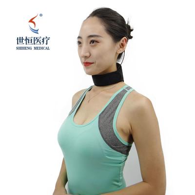 China Neoprene self-heating neck pad neck support brace protector for sale