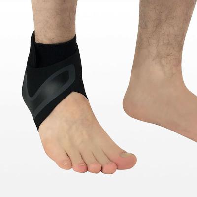 China Adjustable Breathable Elastic Gym Ankle Bandage Brace Compression Sleeve for Sports for sale