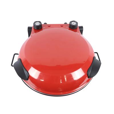 China Small household kitchen appliance 12 inch turning electric pizza maker for sale