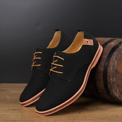 China Breathable Men's Party shoes Large Size Casual Leather Shoes Men's Fashion Walking Business Oxfords Comfortable for sale