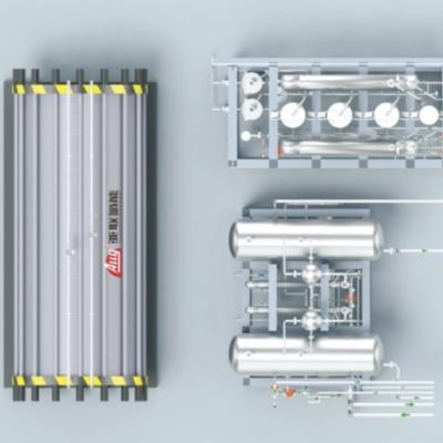 中国 1000NM3/H 水素発電機電解 99.999% までの出力純度 販売のため