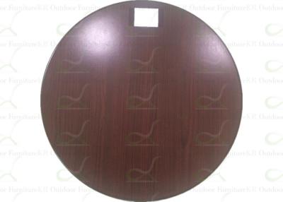 China Wholesale Low Price Restaurant Table Top  60 CM 24 INCH Cafe Table Tops Walnut for sale